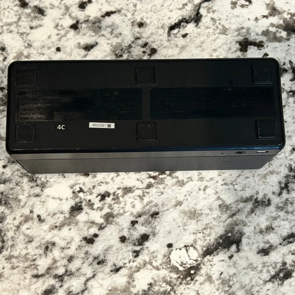 Sony SRS-X3‎ Portable Bluetooth Speaker Wireless Personal Audio System Black